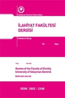 Süleyman Demirel Üniversitesi İlahiyat Fakültesi Dergisi-Cover