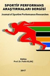 Sportif Performans Araştırmaları Dergisi-Cover