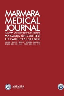 Marmara Medical Journal-Cover