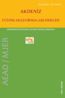 Akdeniz Eğitim Araştırmaları Dergisi-Cover