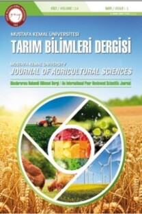 Mustafa Kemal Üniversitesi tarım bilimleri dergisi (online)-Cover