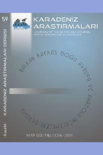 Karadeniz Araştırmaları-Cover