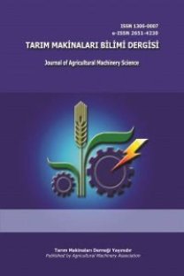 Tarım Makinaları Bilimi Dergisi-Cover