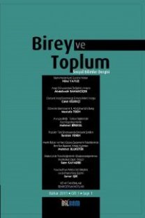 Birey ve Toplum Sosyal Bilimler Dergisi-Cover