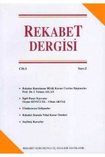 Rekabet Dergisi-Cover