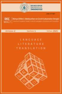 Dünya Dilleri, Edebiyatları ve Çeviri Çalışmaları Dergisi-Cover