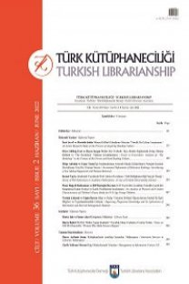Türk Kütüphaneciliği-Cover