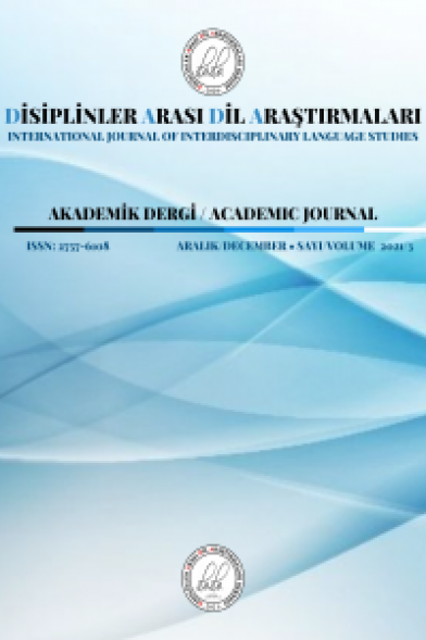 Disiplinler Arası Dil Araştırmaları-Cover