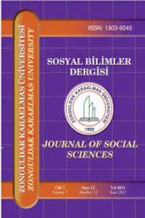 Zonguldak Karaelmas Üniversitesi Sosyal Bilimler Dergisi-Cover