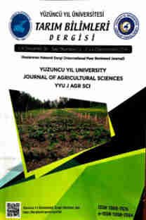 Yüzüncü Yıl Üniversitesi Ziraat Fakültesi Tarım Bilimleri Dergisi-Cover