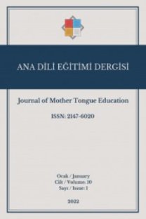 Ana Dili Eğitimi Dergisi-Cover