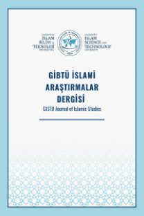 GİBTÜ İslami Araştırmalar Dergisi-Cover