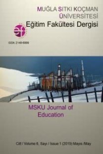 Muğla Sıtkı Koçman Üniversitesi Eğitim Fakültesi Dergisi-Cover