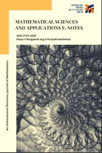 Mathematical Sciences and Applications E-Notes-Cover