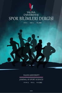 Yalova Üniversitesi Spor Bilimleri Dergisi-Cover